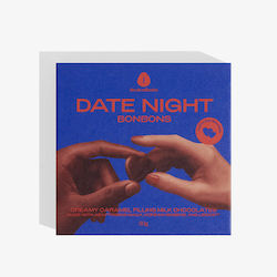 Oh Collective Date Night Bonbons Cremiger Karamell-Füllung Schokoladen Αφροδισιακά Σchokoladentäfelchen Maca Ginseng & Liboost 50gr