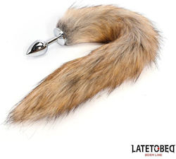 LateToBed Πρωκτική Σφήνα Ασημί 7cm LateToBed Πρωκτική Σφήνα Ασημί 7cm