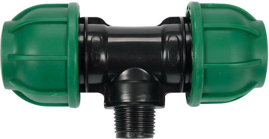 Flo Pe Teu Țeavă Gz 25mm X 1/2" X 25mm Instalații De Apă