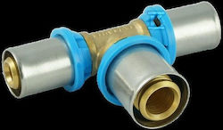 Tee Roșu Tip Th-u 20x16x20 Mm