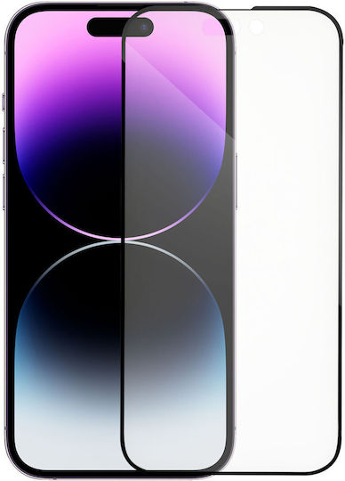3D 0.3mm Adeziv complet Tempered Glass Negru (iPhone 17 Pro Max / iPhone 16 Pro Max)