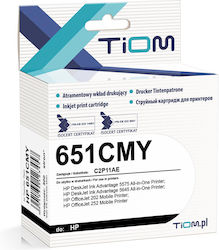Tiom Ink Cartridge Tiom Hp 651cmy C2p11ae 20ml Color Tiom Ink Cartridge Tiom Hp 651cmy C2p11ae 20ml Color