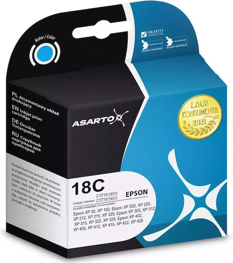Ink Cartridge Asarto Epson T1812 Xp 30 102 202 305 402