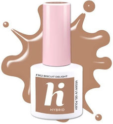 Hi Hybrid Nail Polish 362 Coffeehouse Biscuit Delight 5ml