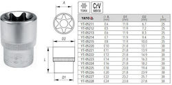 Yato Карудаки Torx с Каре Приемник 1/4" Размер E5 1бр