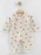 Mon Petit Art Babystrampler Beige