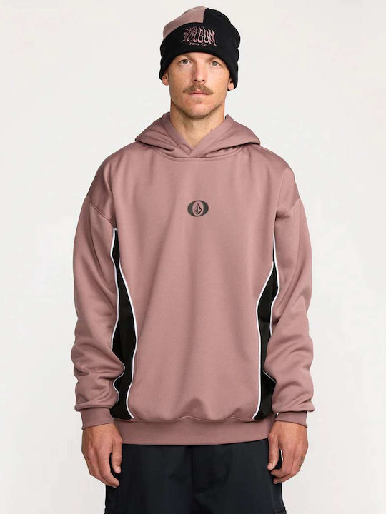 Hydro Snow Φούτερ με Κουκούλα Mauve Purple