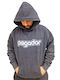 Суитшърт с Качулка Washed Black