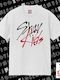 Stray Kids Classic Double Stitch T-shirt Without Side Seams White 100% Cotton Vegan & Oeko-tex Certified