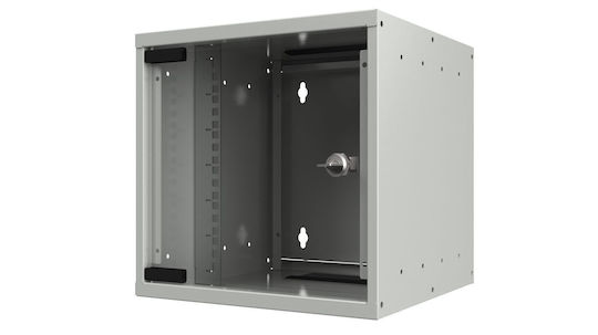 Lanview 10" 9u Rack Wallmount Cabinet 312 X 300 X 440mm White Unassembled