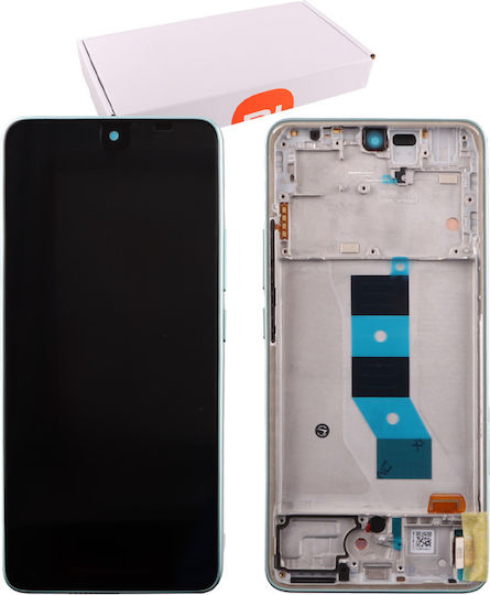 Xiaomi Screen with Touch Mechanism and Frame for Xiaomi Redmi Note 14 5G (Blue)