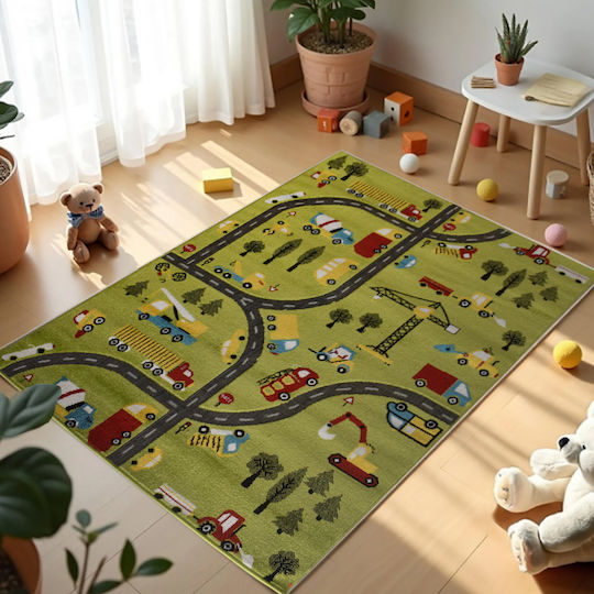 Детска игрална пътека Зелен 160x210см
