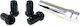 D1spec Forged Lock Nuts D1spec Steel 12x1.5 Black