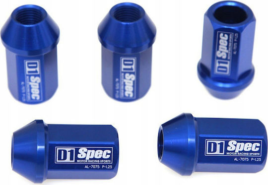 D1spec Forged Nuts D1spec Alu 12x1.5 Blue