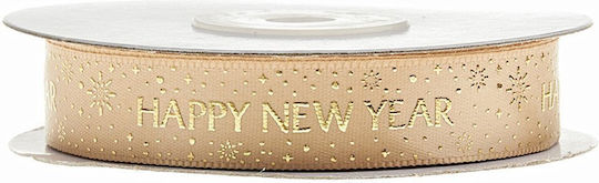 Кордела Gro New Year Бежова 15мм X 20м 40813-85 Nv-14-4813-851-beige