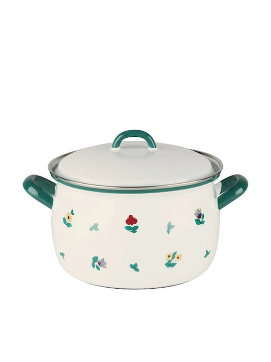 Riess Tiefer Edelstahl-Topf 2.5Es / 18cm