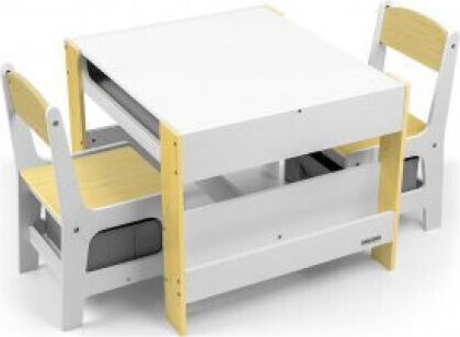 Set Mit Kinder Tische Und Stühlen Weiß Milly Mally