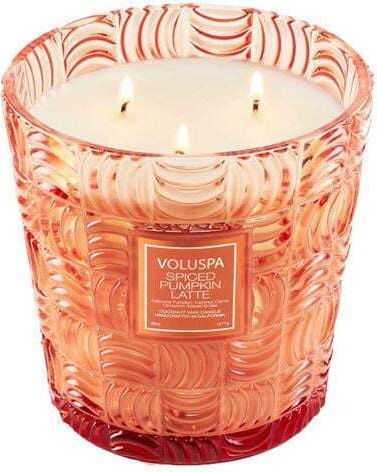 Voluspa Aromatic Candle in Jar with Perfume Spiced Pumpkin Latte 15x16cm