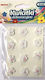 Brewis Decorative Flower for DIY Crafts White 12pcs