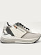 Sneakers White With Gray