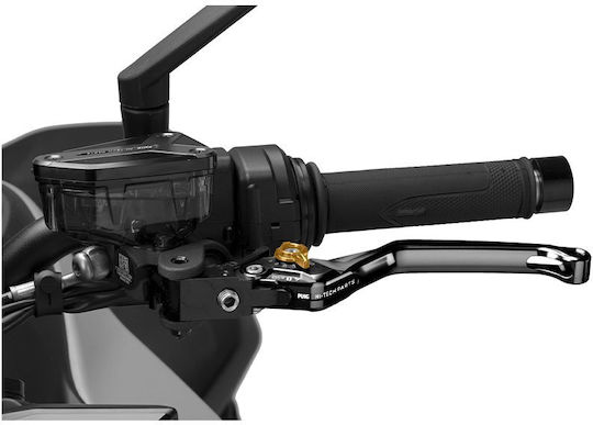 Puig Motorcycle Clutch Lever Adjustable Black 4220NO