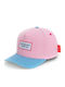 Hello Hossy Kids' Hat Jockey Fabric Pink