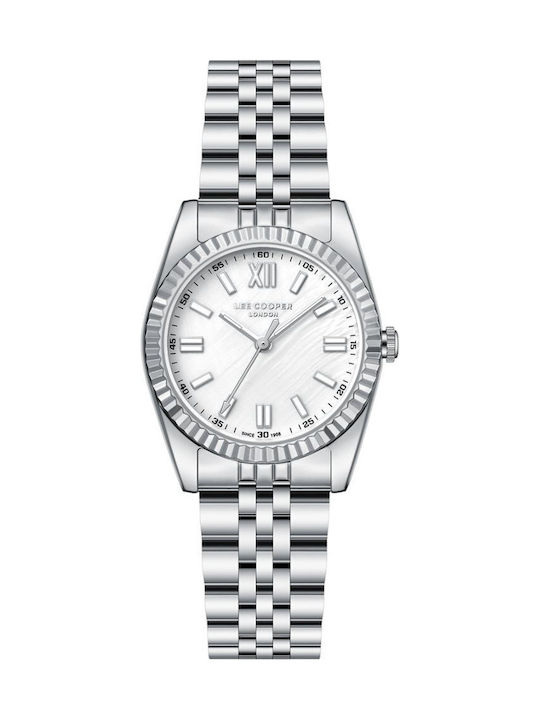 Lee Cooper Women's Watch 30mm Battery with Silv...