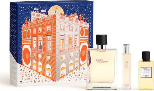Hermes Terre D'hermes Мъжки Комплект с Eau de Toilette