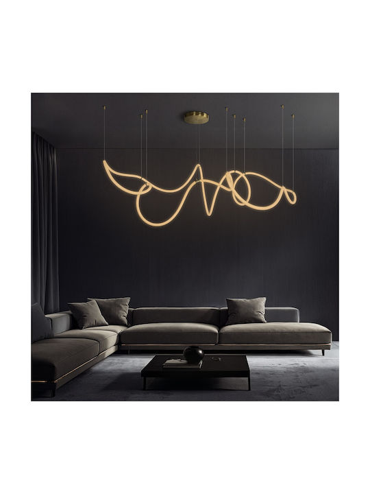 kelvo Glow Lustră Alb LED cu Bianco reglabil Lu...
