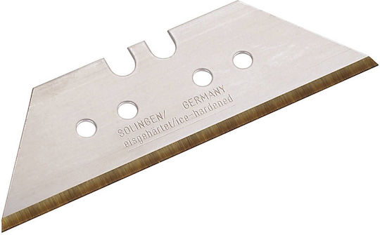 Wolfcraft Trapezoidal Blades 52/0.65 Mm Wolfcraft Titanium Coated 5 Pieces