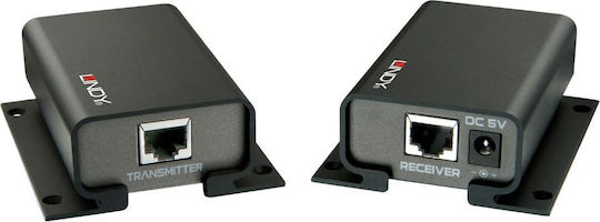 Usb Adapter Lindy Usb Rs-232 Black