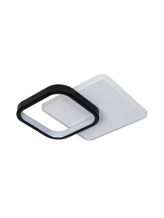 Keskor Ceiling Mount Light 31cm Black with Integrated LED