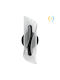 Keskor Modern Leuchte Wand mit Integrierter LED Schwarz 26x9.5x10cm