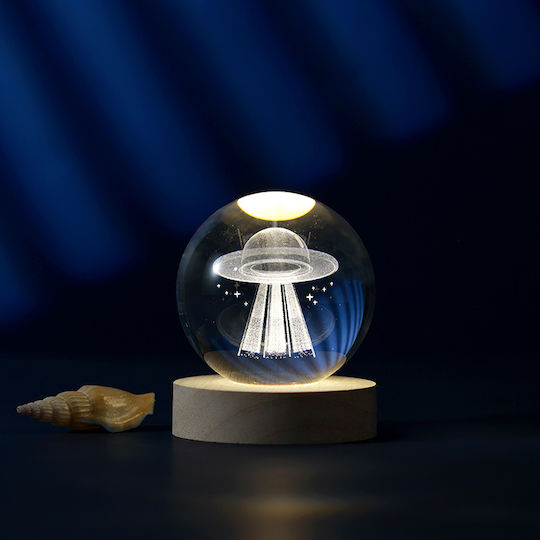 I-Total Διακοσμητικό Φωτιστικό Crystal Ball