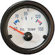 Auto Gauge Αναλογικό Όργανο Θερμοκρασίας Λαδιού Αυτοκινήτου 52mm για τοποθέτηση στο Ταμπλό