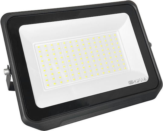 Orion Στεγανός Προβολέας LED 10W Φυσικό Λευκό 4000K IP65