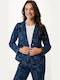 Mexx Blazer pentru femei Sacou Albastru