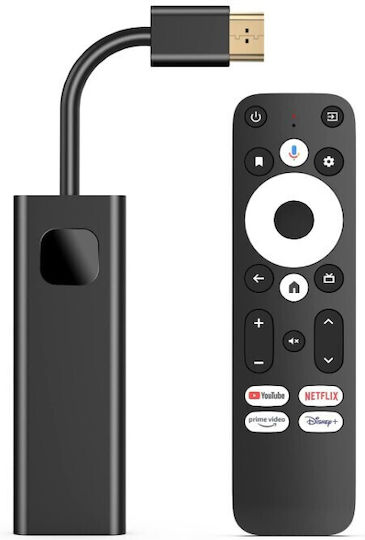 Google Smart TV Stick 4K UHD με Wi-Fi / Bluetooth / HDMI