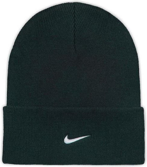 Peak Beanie Ανδρικός Σκούφος Πλεκτός σε Πράσινο χρώμα