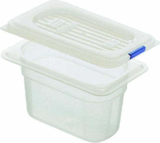 Food Container Lid PP GN Tupper 1/9 10cm Depth 1lt