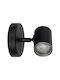 Eglo Consuma Single Spot with GU10 Socket in Black Color