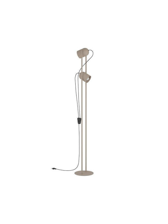 Eglo Tilston Floor Lamp H142.5xW13cm. with Socket for Bulb E27