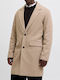 Herren Mantel Greige
