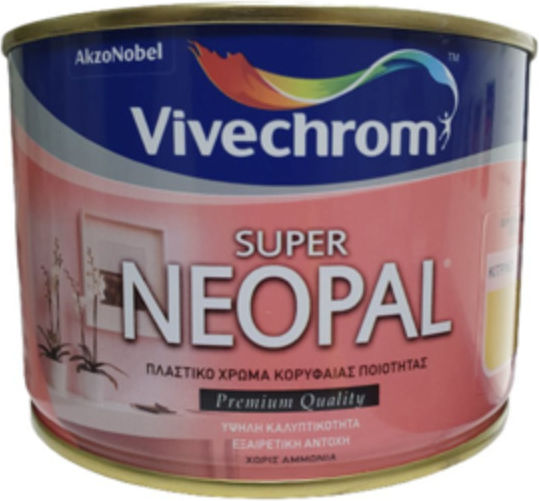 Vivechrom Super Neopal Πλαστικό Χρώμα Μαύρο 180ml
