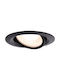 Paulmann Metallic Recessed Spot with Socket GU10 Black 1pcs