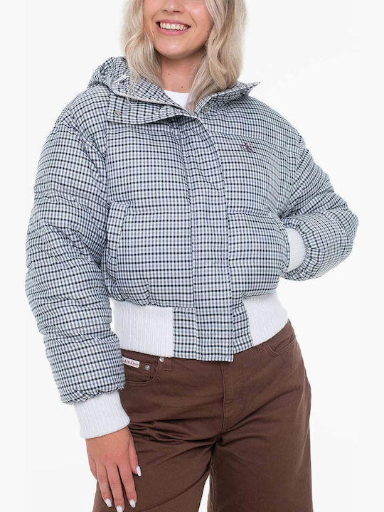 Damen Puffer Jacke für Winter Silver Haze