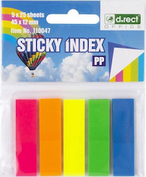 D.rect Stickers Memo Pads Cube 4.5x1.2cm