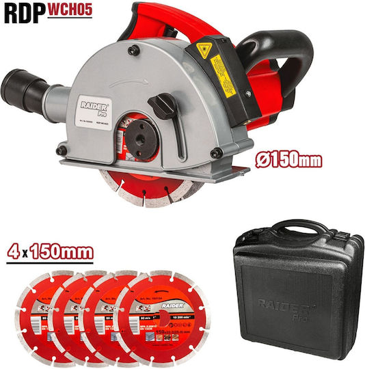 Raider RDP-WCH05 Δισκοπρίονο 1700W με Ρύθμιση Ταχύτητας και με Σύστημα Αναρρόφησης