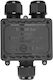 Waterproof Junction Box IP68 3 Cable Glands