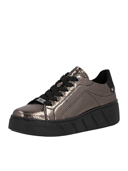 Rieker Adidași Anatomici Pentru Femei Bronz